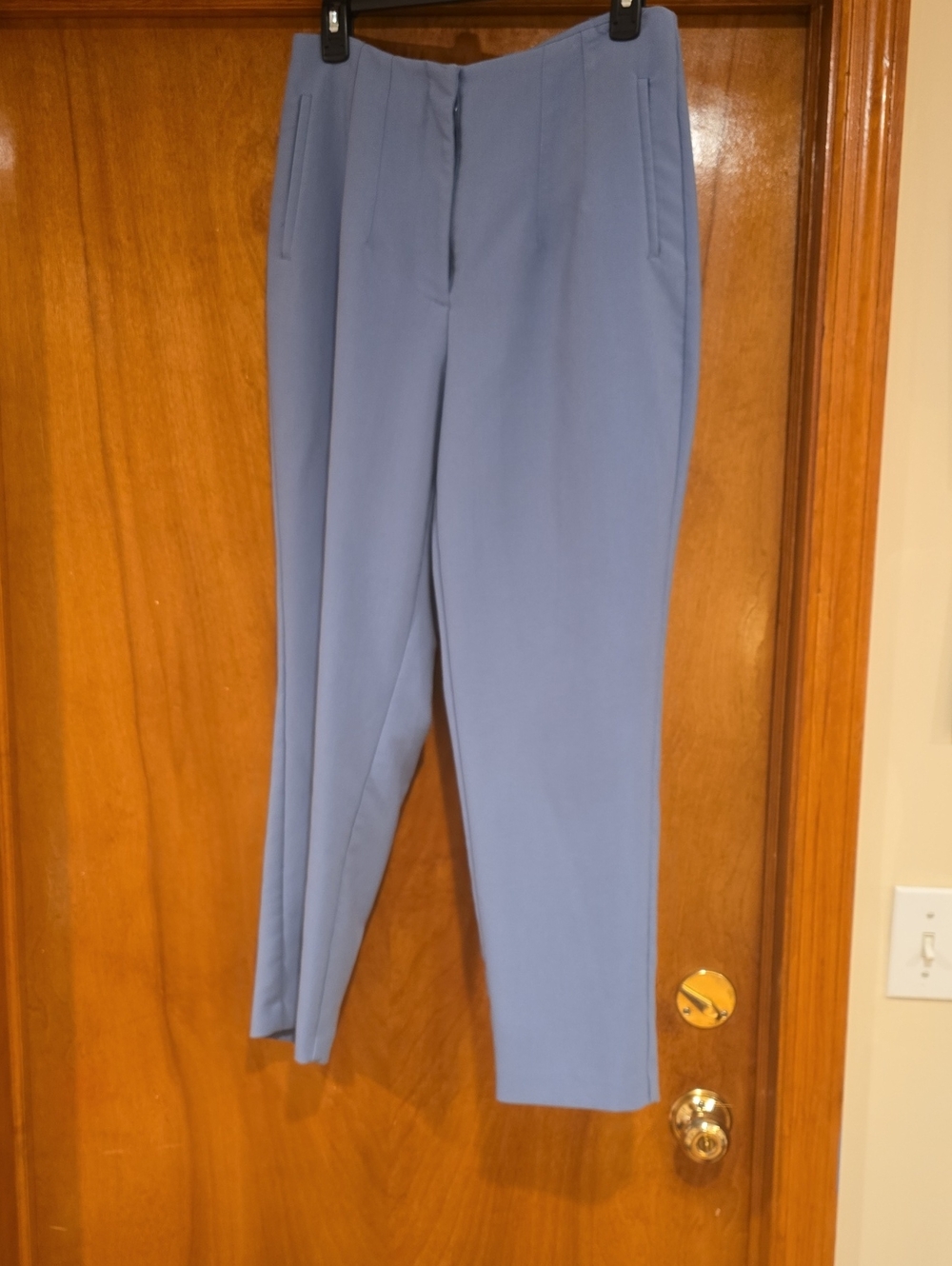 Nine West Light Blue Tailored Dress Pants
